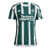 Camisa de Futebol Manchester United Equipamento Secundário 2023-24 Manga Curta